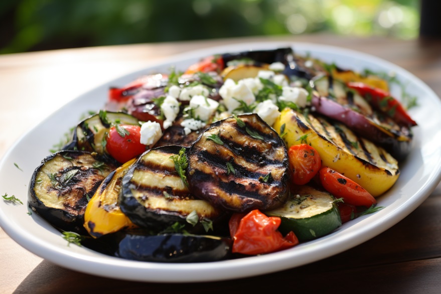 Greek grilled vegetables are a popular and healthy side dish in Greek cuisine. These vibrant and flavorful vegetables complement the rich flavors of Greek meats, adding a burst of freshness and color to the plate.
