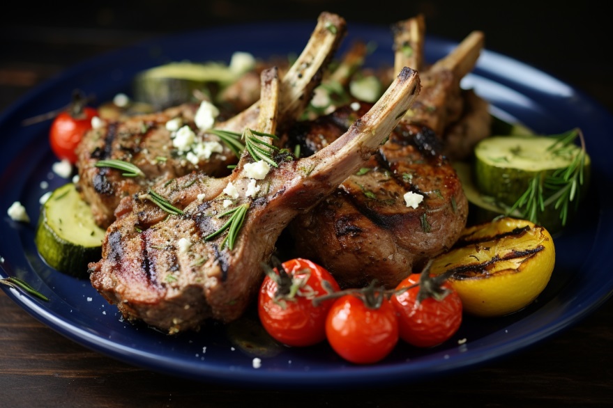 Greek Grilling Traditions and Customs.
Lamb chops hold a special place in Greek culinary traditions and are known for their succulent flavor and tender texture.