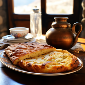 Greek Meze Appetizers bread