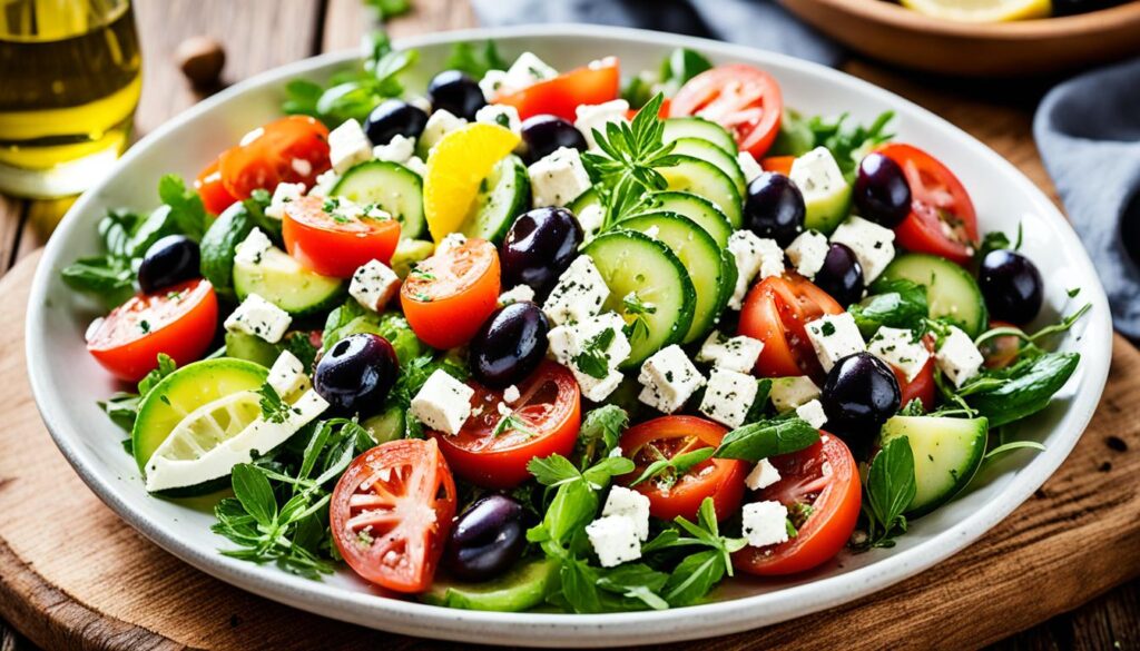 Mediterranean salads