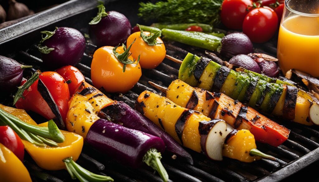 grilled vegetables