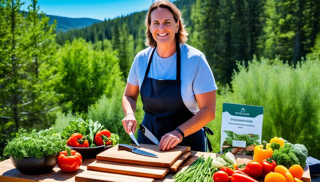 outdoor cooking prep