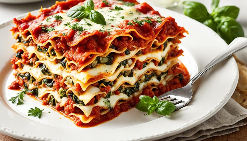 vegetarian lasagna